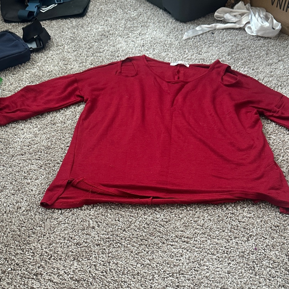 Tresics Red Women's Blouse